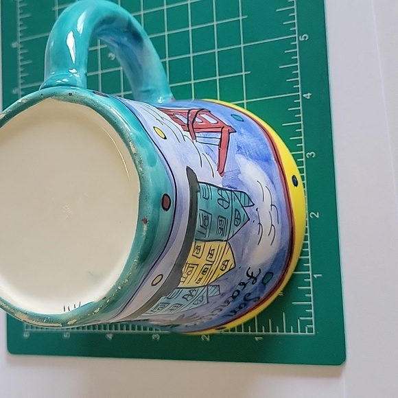 San Francisco, California. Golden Gate Bridge. Colorful Painted Mug. BIG SIZE. - Picture 6 of 8